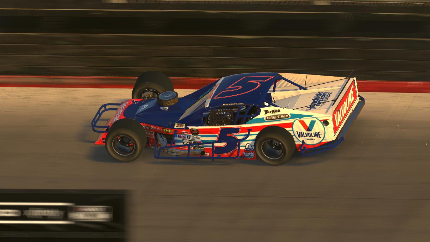 Preview of Kyle Larson Valvoline Whelen Modified Concept (Custom Number) by Jay Mulder