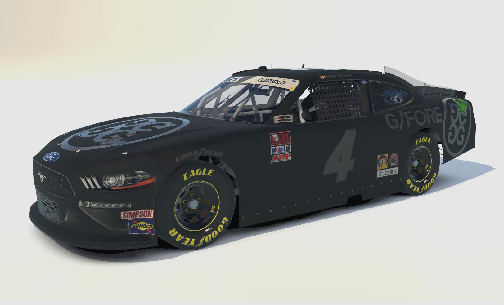 Preview of G Fore NASCAR Xfinity Ford Mustang by Travis C.