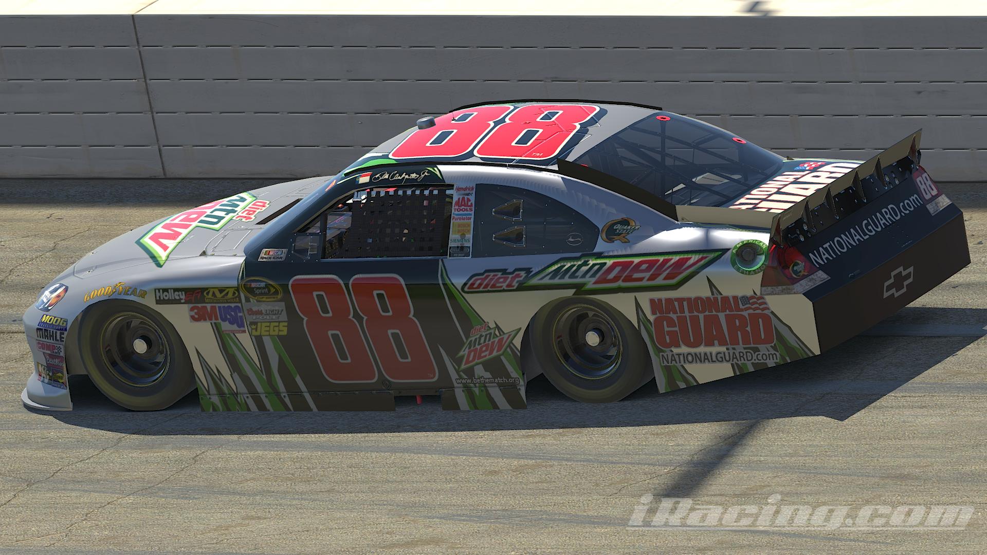 Preview of Dale Earnhardt Jr 2012 Diet Mtn Dew 2012 Chevrolet Impala COT by Nicholas Doucette