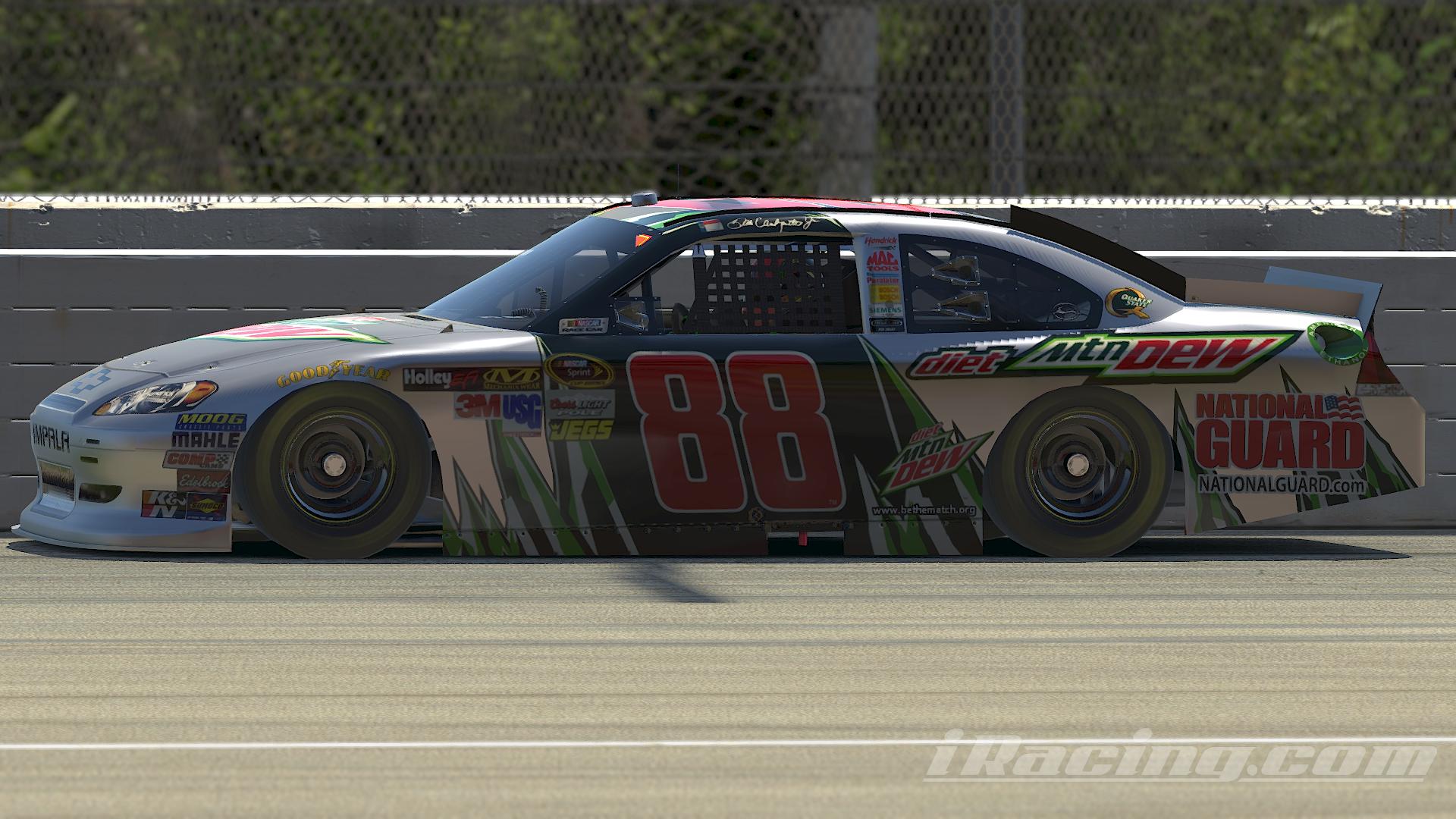 Preview of Dale Earnhardt Jr 2012 Diet Mtn Dew 2012 Chevrolet Impala COT by Nicholas Doucette