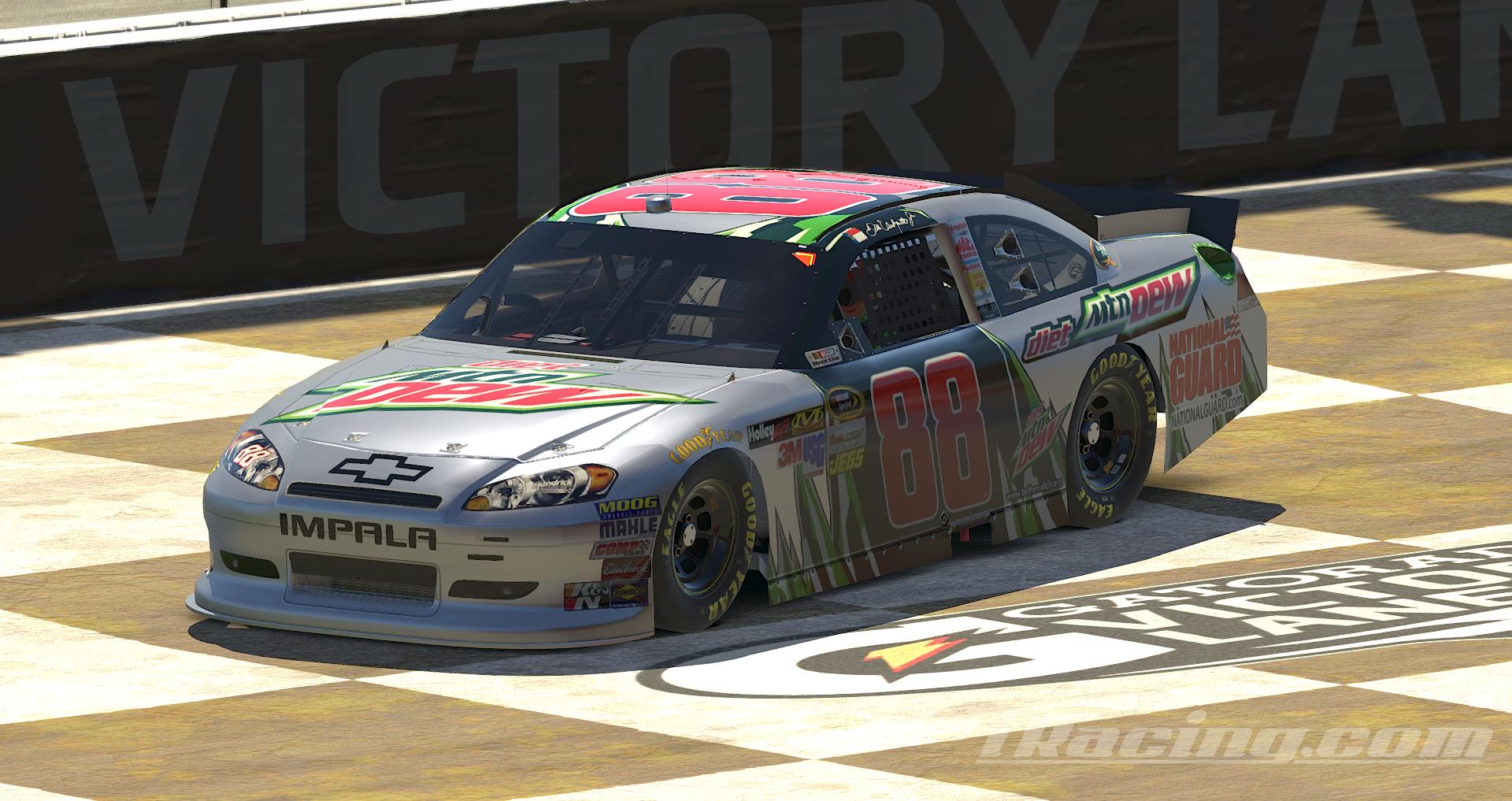 Preview of Dale Earnhardt Jr 2012 Diet Mtn Dew 2012 Chevrolet Impala COT by Nicholas Doucette