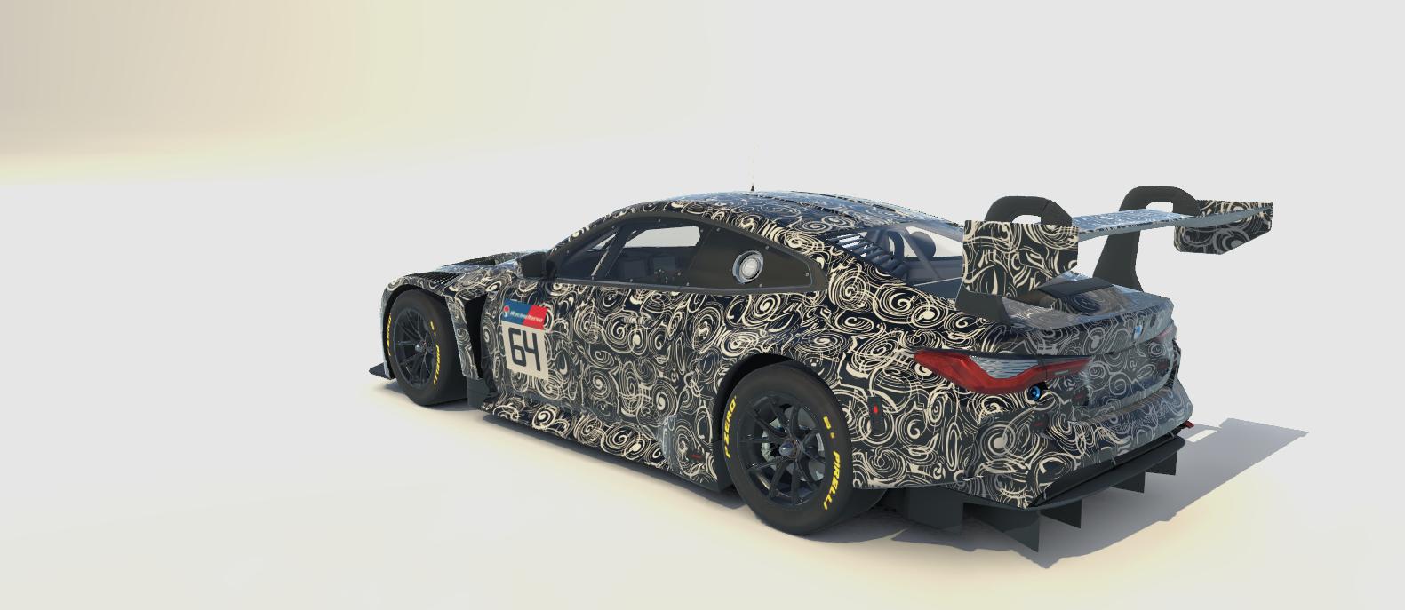 Preview of BMW M4 GT3 Prototype camouflage by Yun Sung G.