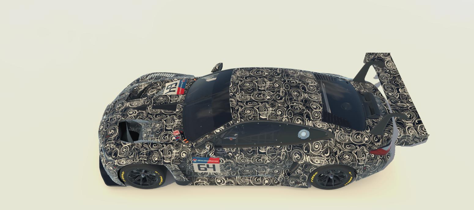 Preview of BMW M4 GT3 Prototype camouflage by Yun Sung G.