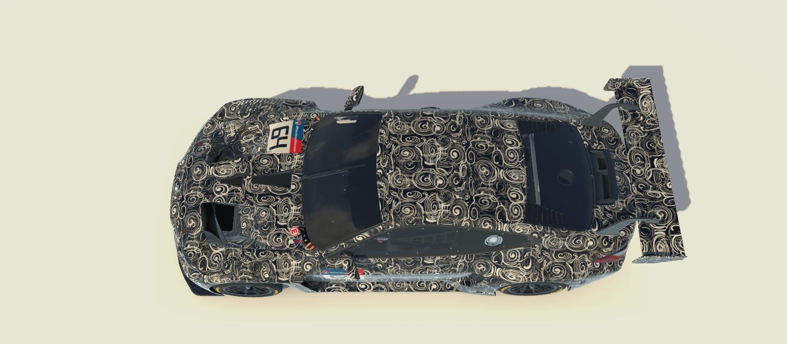 Preview of BMW M4 GT3 Prototype camouflage by Yun Sung G.
