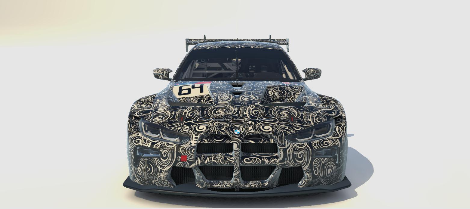 Preview of BMW M4 GT3 Prototype camouflage by Yun Sung G.