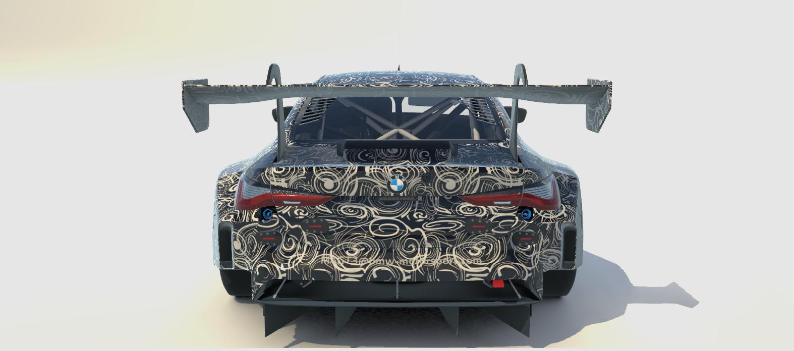 Preview of BMW M4 GT3 Prototype camouflage by Yun Sung G.