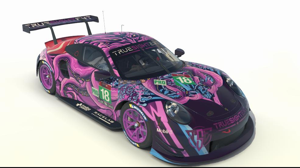 Preview of TRUE SIGHT ENT Porsche 911 RSR BRM Livery by Andrew Charles Evanch