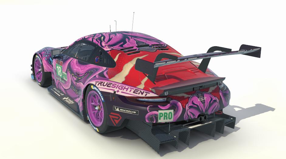 Preview of TRUE SIGHT ENT Porsche 911 RSR BRM Livery by Andrew Charles Evanch