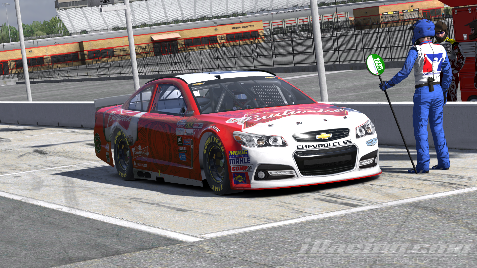 Preview of #4 Kevin Harvick Budweiser 2014 by Udo Washeim