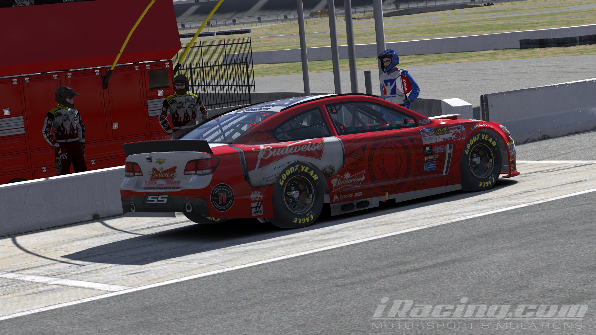 Preview of #4 Kevin Harvick Budweiser 2014 by Udo Washeim