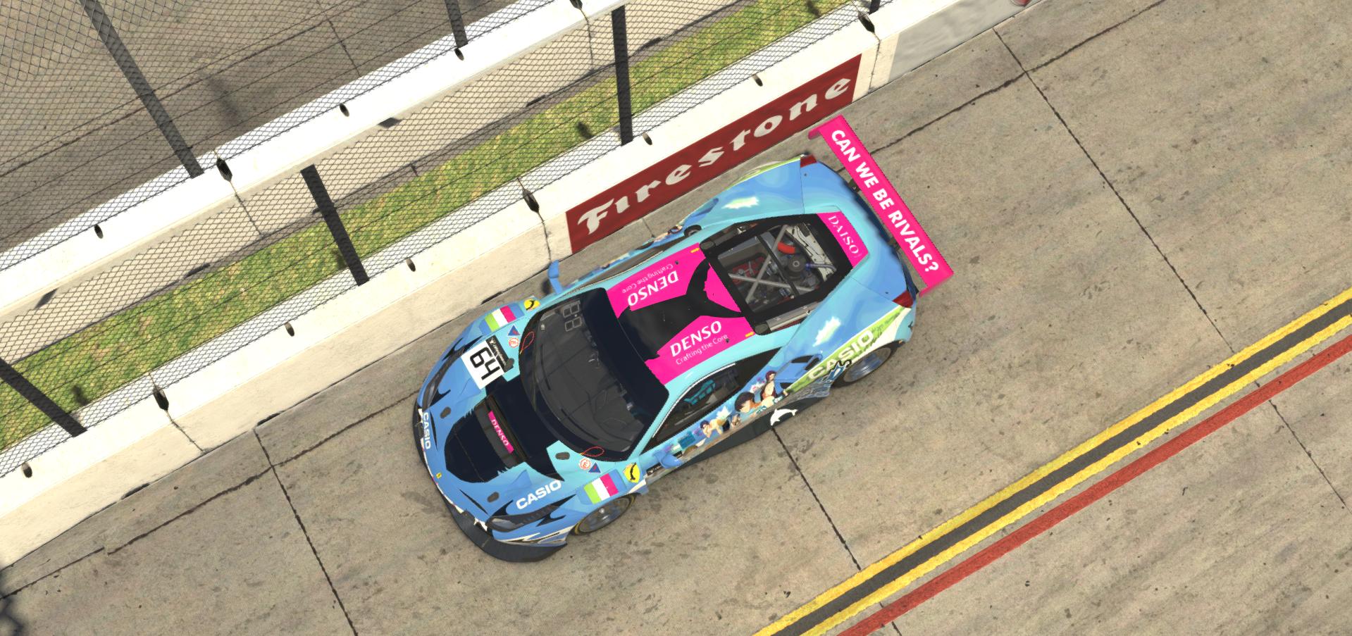 Preview of FREE! Iwatobi Swim Club Ferrari GT3 Itasha Anime by Mickie R.