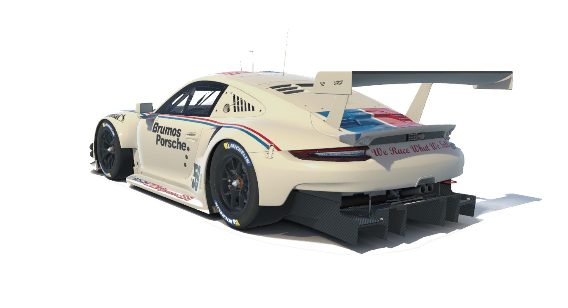 Preview of Brumos Porsche 911 RSR by Sam Cooper-Bennett
