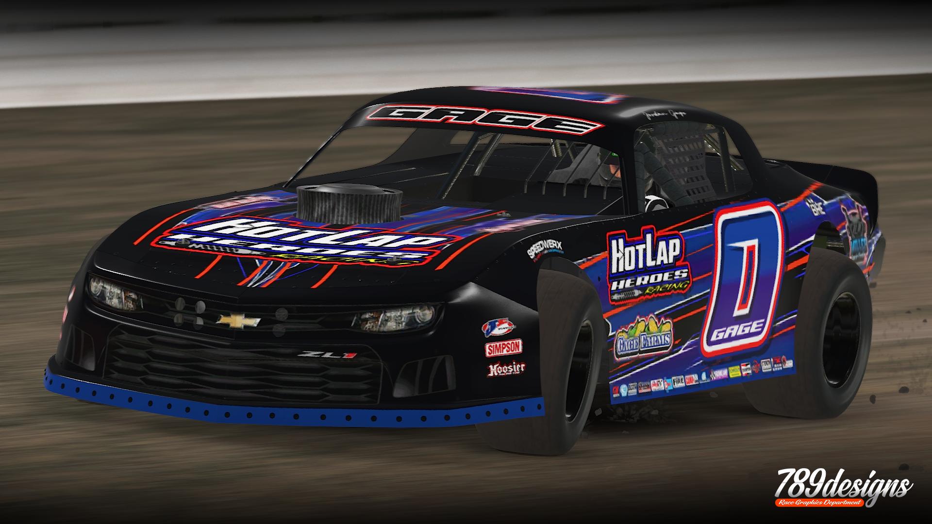Preview of Jordan Gage HLH Dirt Street Stock rough by Garrett Marshall