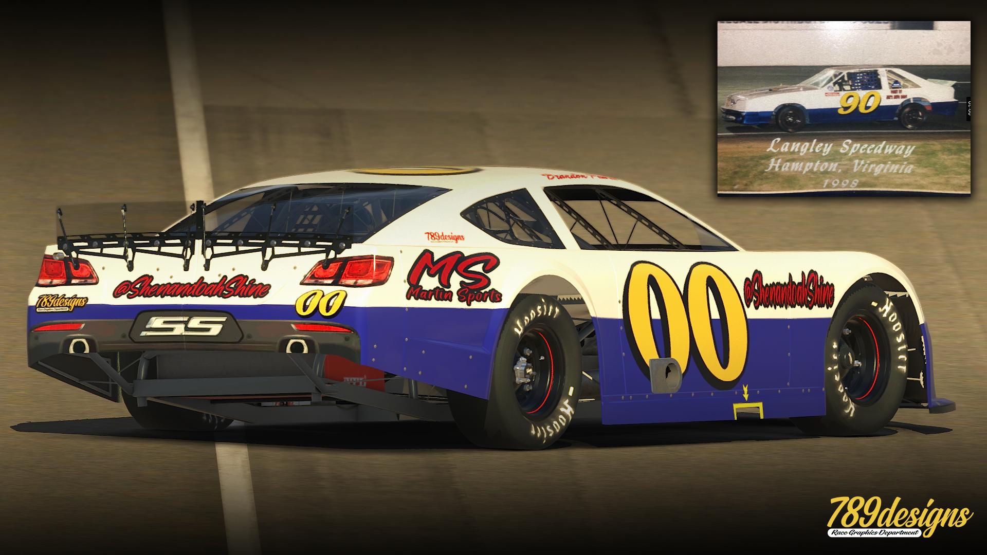 Preview of Brandon Pearl Asphalt Super Late Model by Garrett Marshall