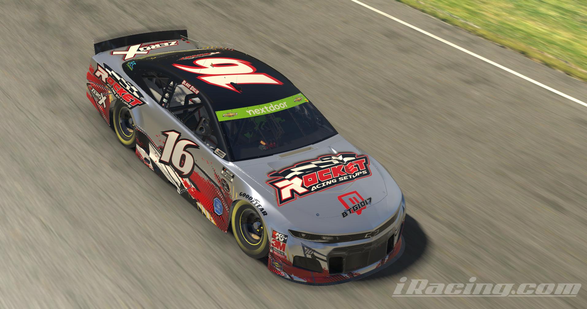 Preview of Rocket Racing Setups Non Custom # (CTC Banners) Chevy Camaro for Blake Giglio by Justin Lumpkin