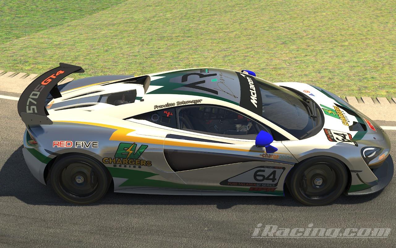 Preview of McLaren 570 GT4 F Sotomayor by Arturo Romero