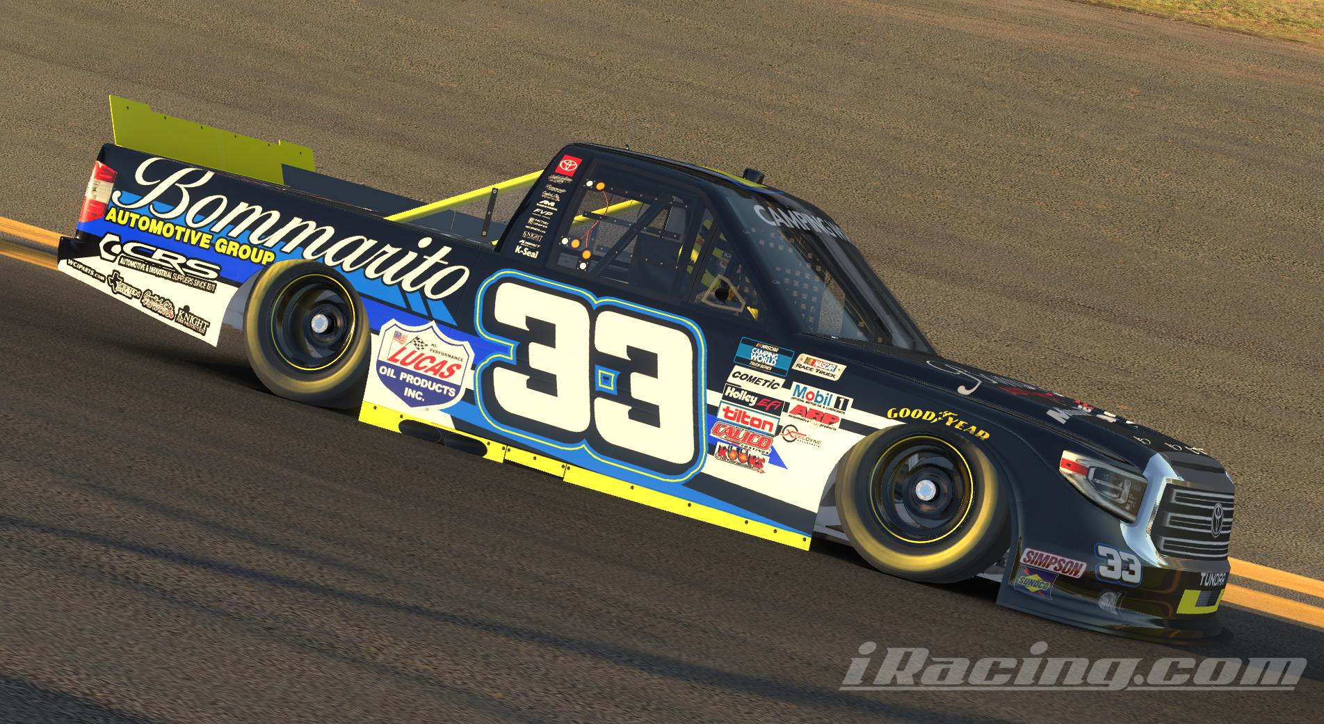 Fictional 2022 Jordan Anderson Racing 33 Tundra by Manix Furqueron ...