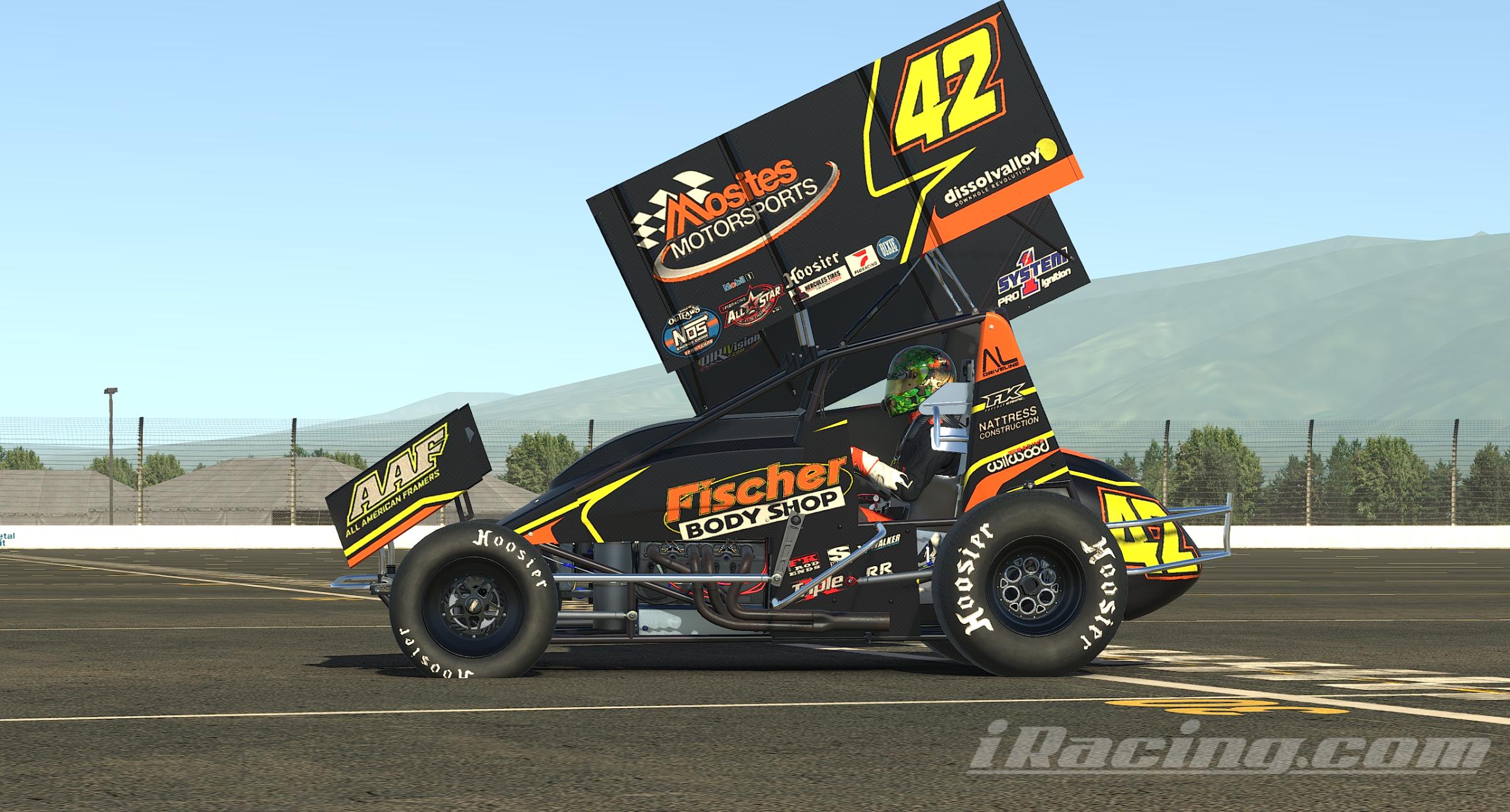 Preview of Sye Lynch 2021 Mosites Motorsports #42 by Jake Boyer