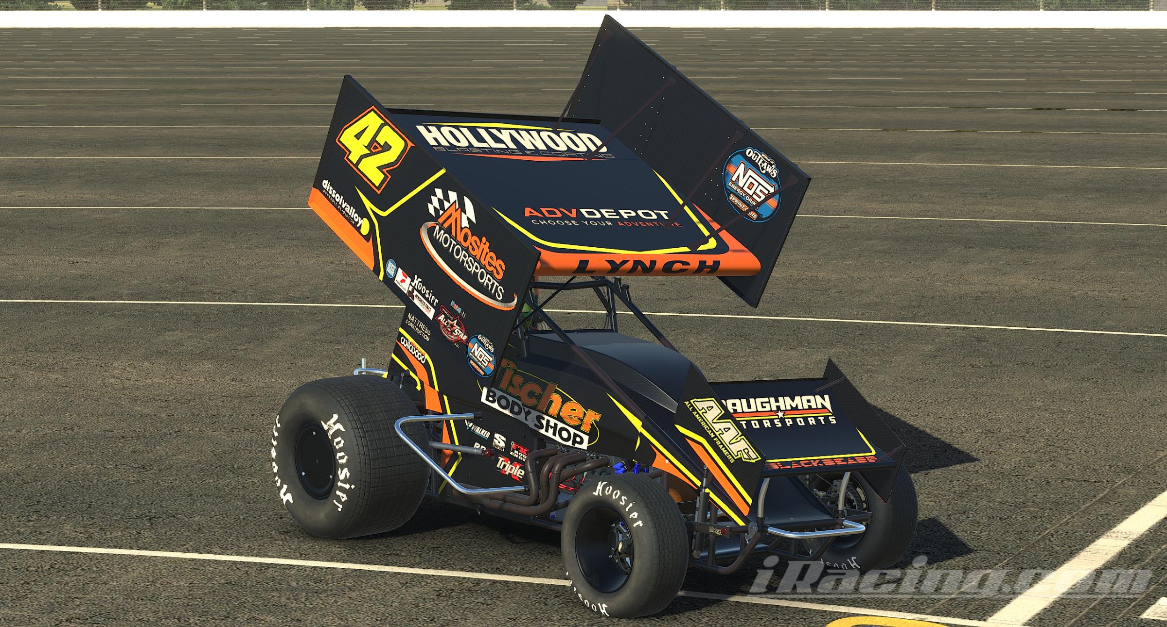 Preview of Sye Lynch 2021 Mosites Motorsports #42 by Jake Boyer