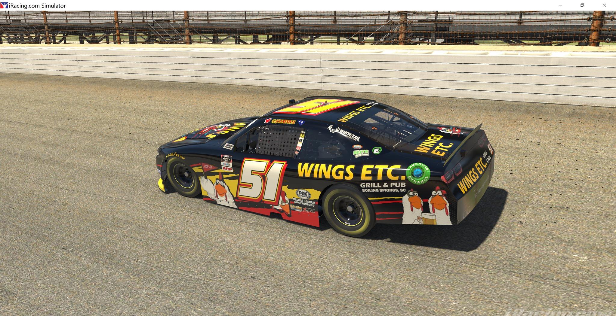 jeremy clements wings etc 51 by Nathan C. Trading Paints