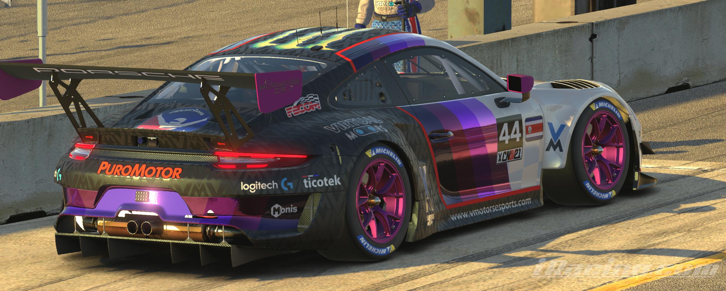 Preview of Porsche 911 GT3R CNAV21 Purple by Guy B.