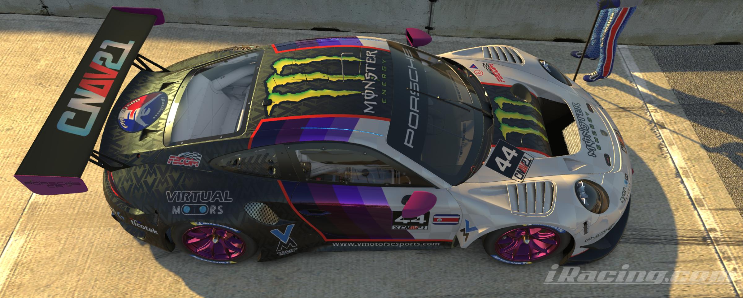 Preview of Porsche 911 GT3R CNAV21 Purple by Guy B.
