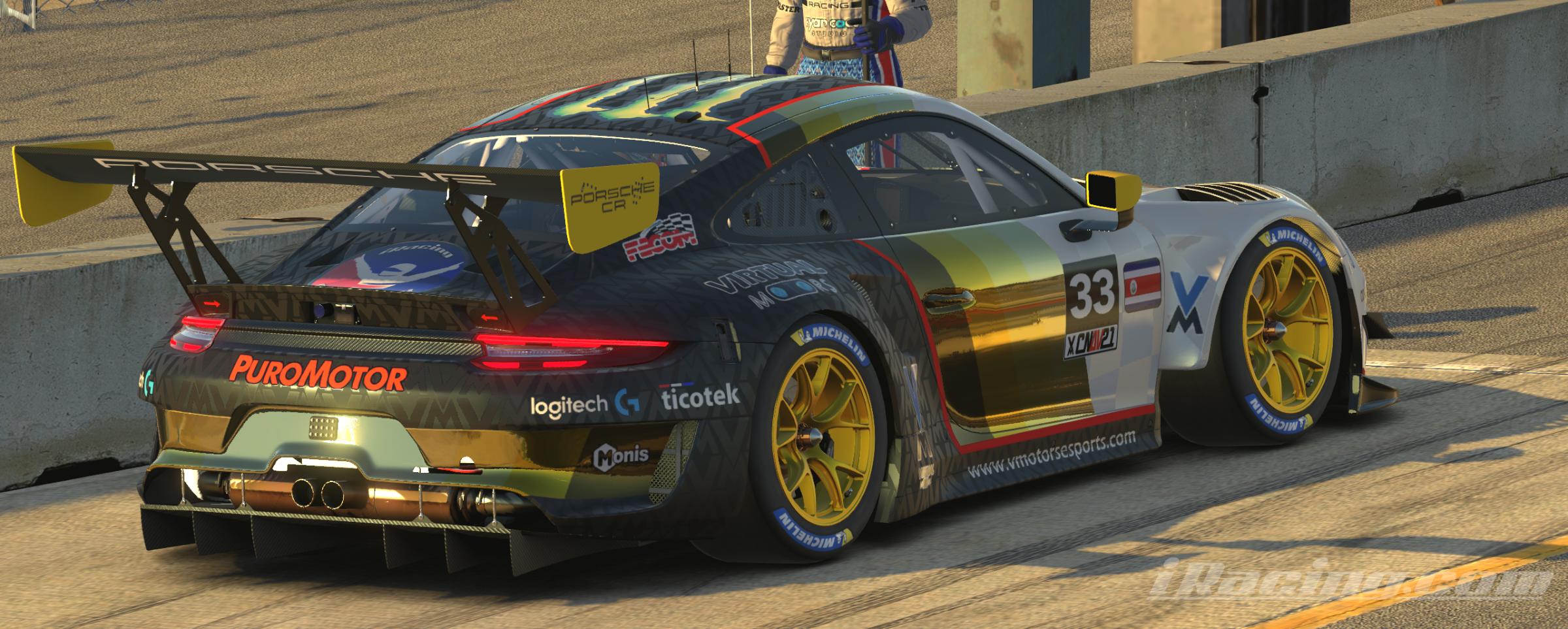 Preview of Porsche 911 GT3R CNAV21 Yellow by Guy B.