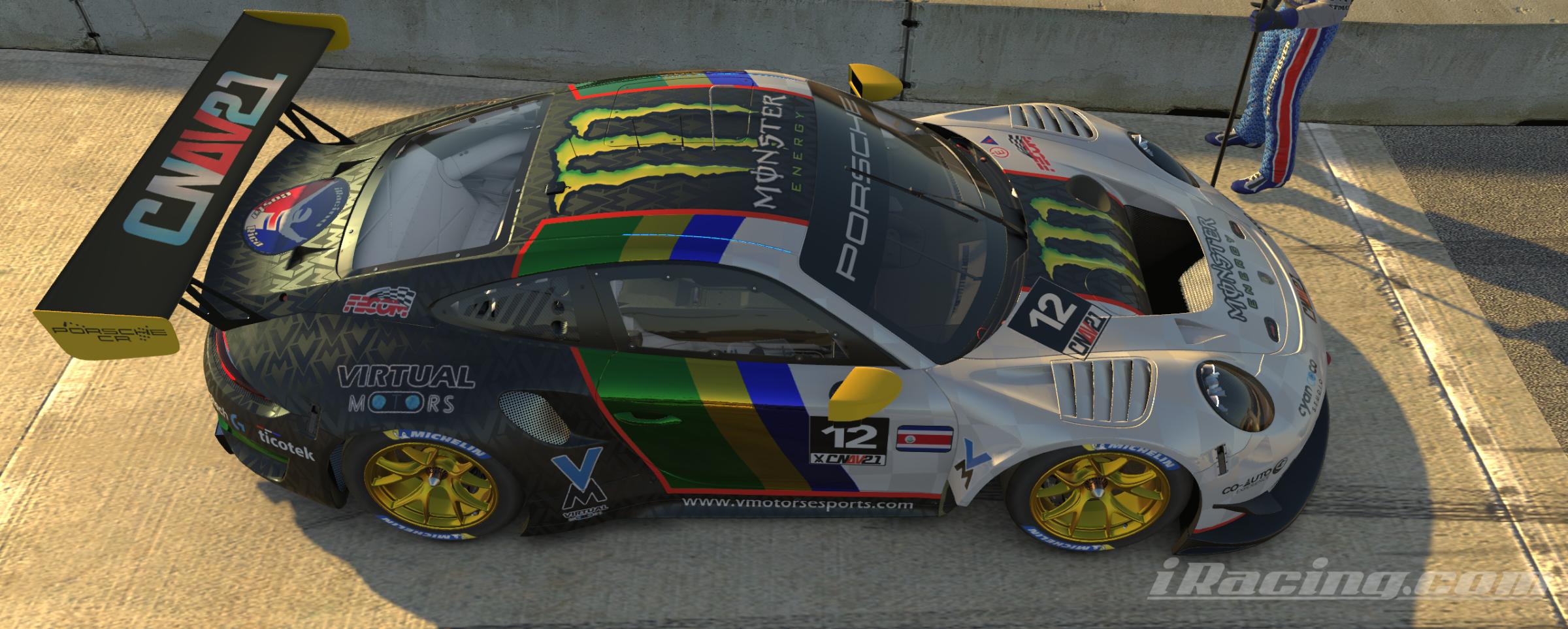 Preview of Porsche 911 GT3R CNAV21 Senna by Guy B.