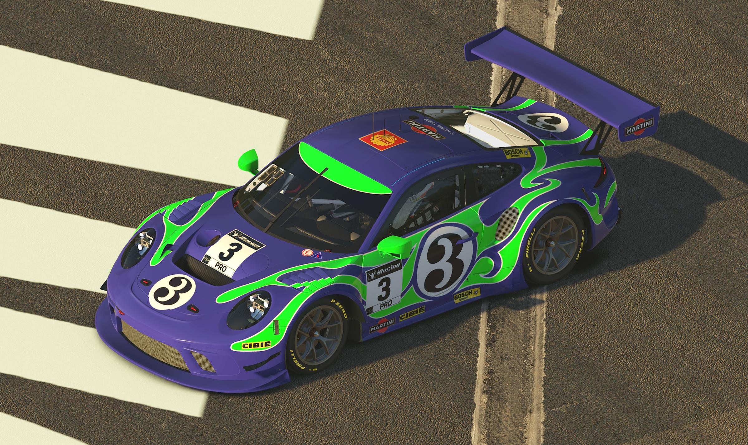Preview of 1970 Le Mans 24 Hour Hippie Porsche by David Roberts