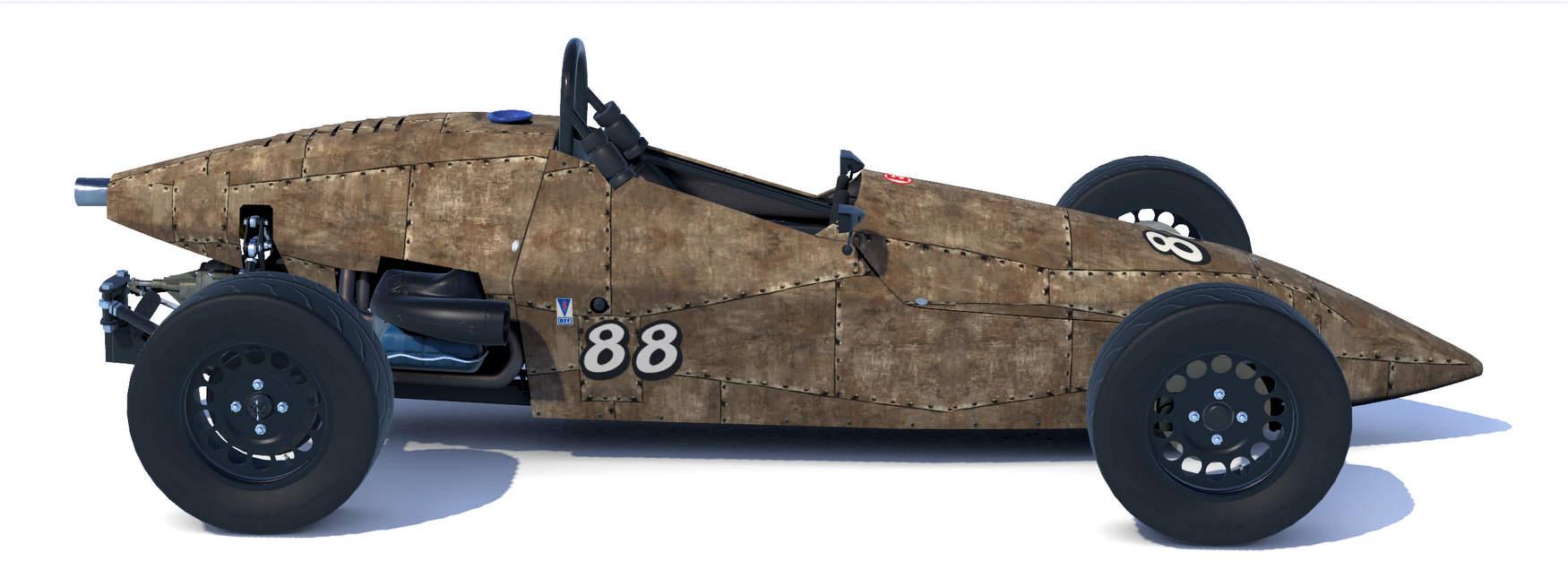 Rusty Formula Vee by Paul V. - Trading Paints
