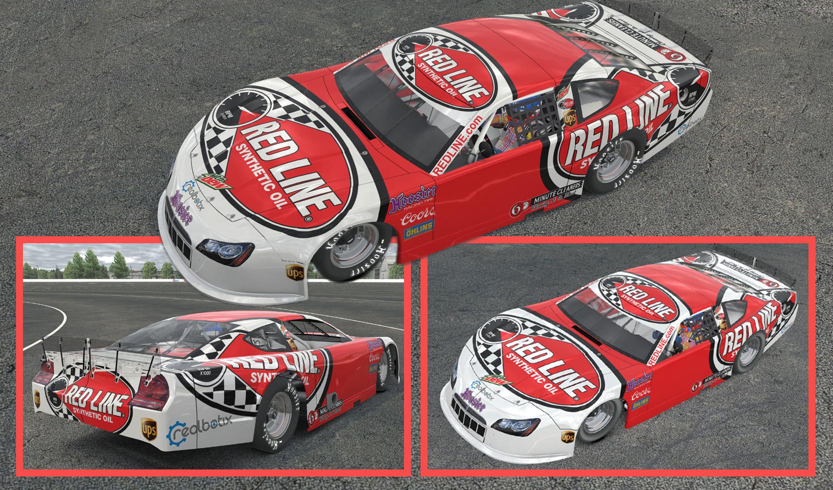 Preview of Super Late Model Red Line by Clyde Coman