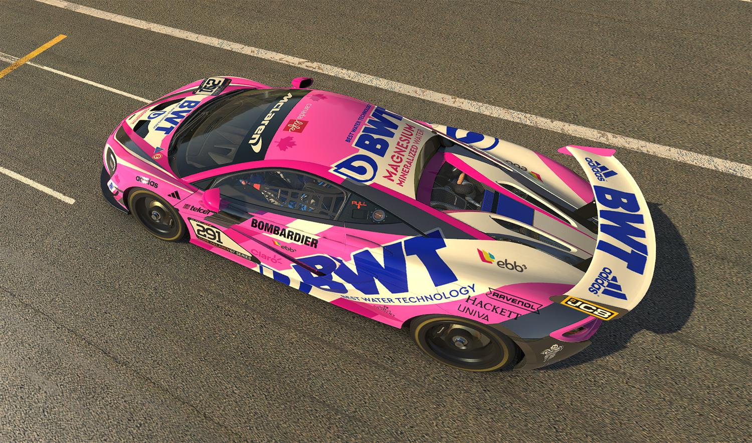 Preview of BWT (Best Water Technology) McLaren 570S GT4 by Warren M.