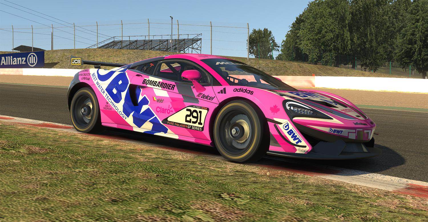 Preview of BWT (Best Water Technology) McLaren 570S GT4 by Warren M.