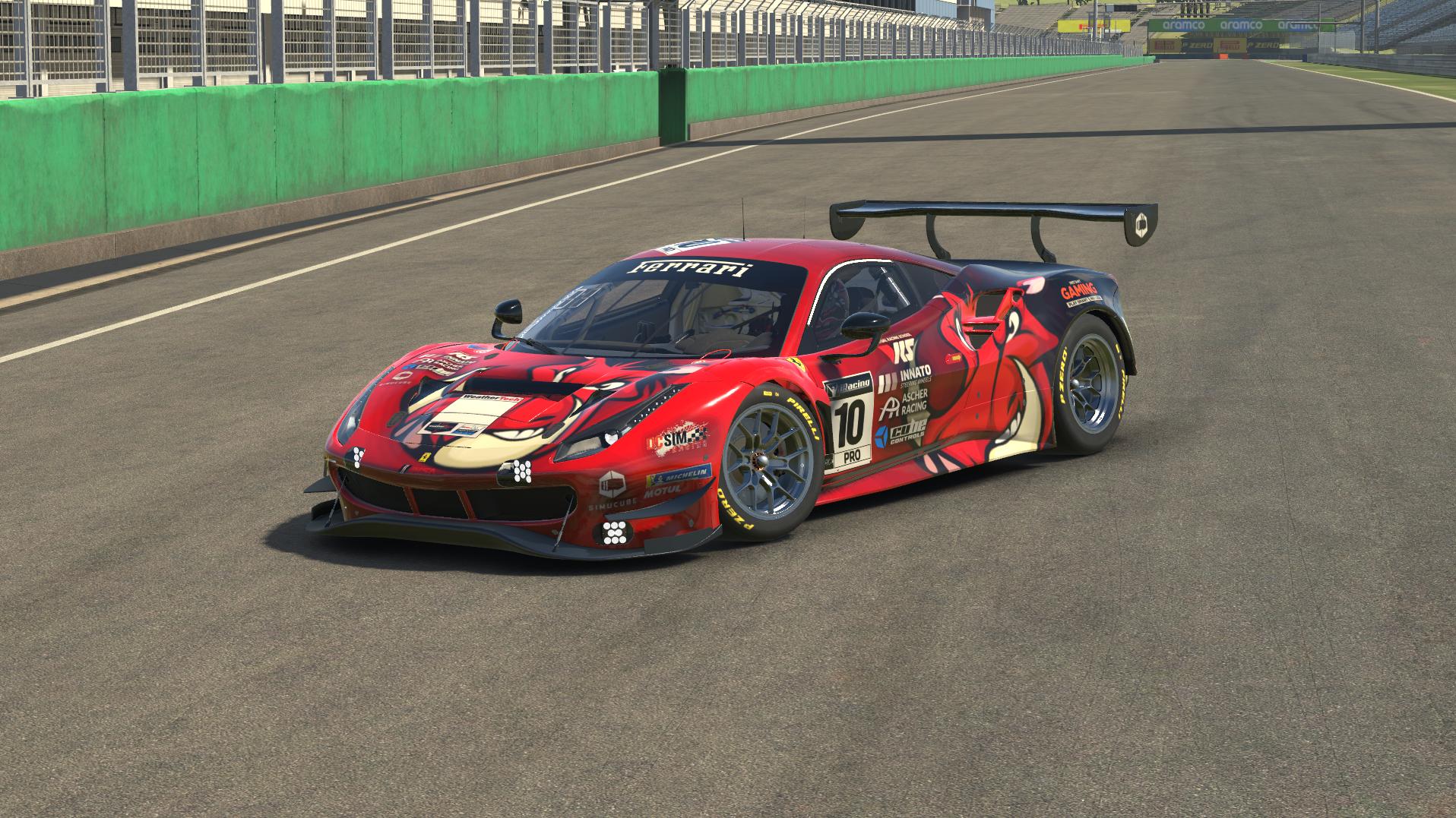 Preview of Ferrari 488 EVO GT3 Jabaly Academy  by Ismael Briantes