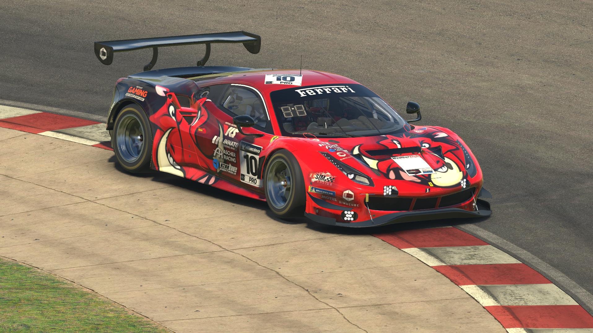 Preview of Ferrari 488 EVO GT3 Jabaly Academy  by Ismael Briantes