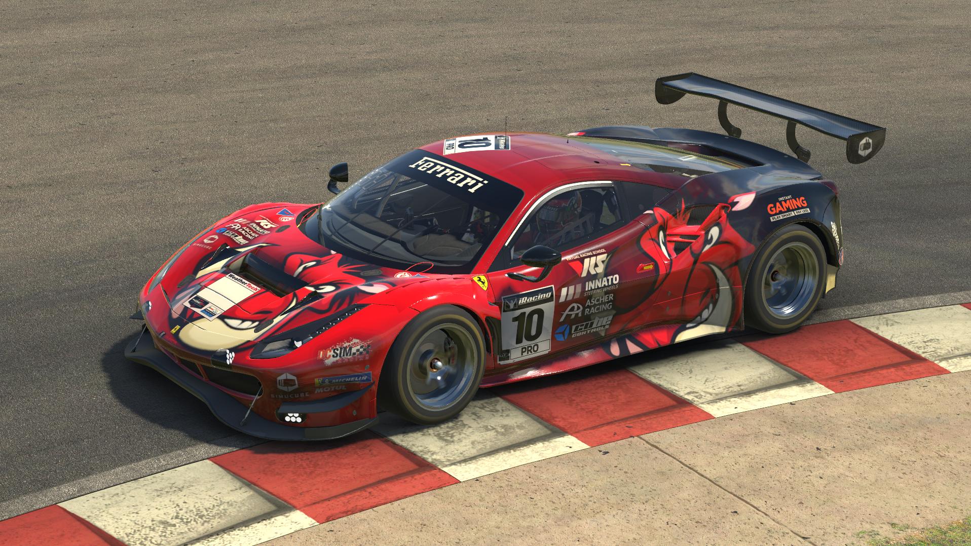 Preview of Ferrari 488 EVO GT3 Jabaly Academy  by Ismael Briantes