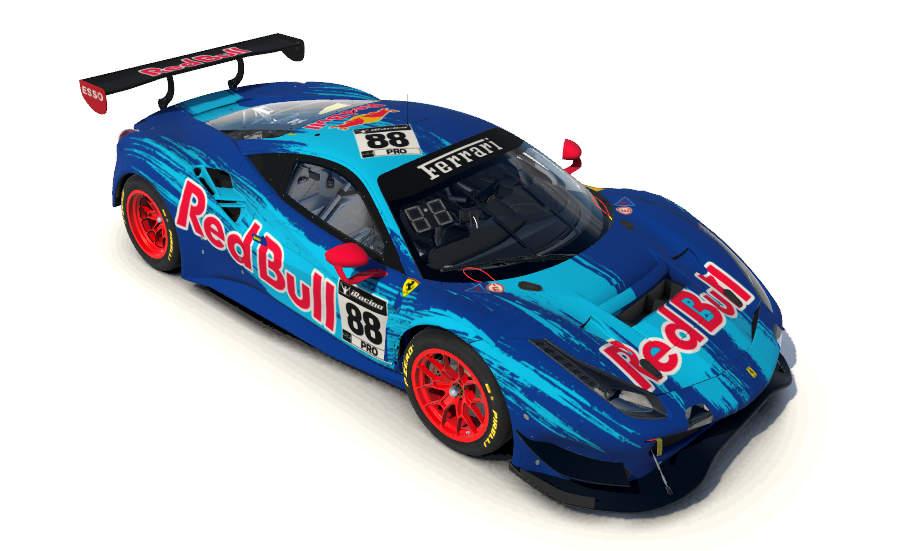 Preview of Red Bull Ferrari GT3 Evo by Paul V.