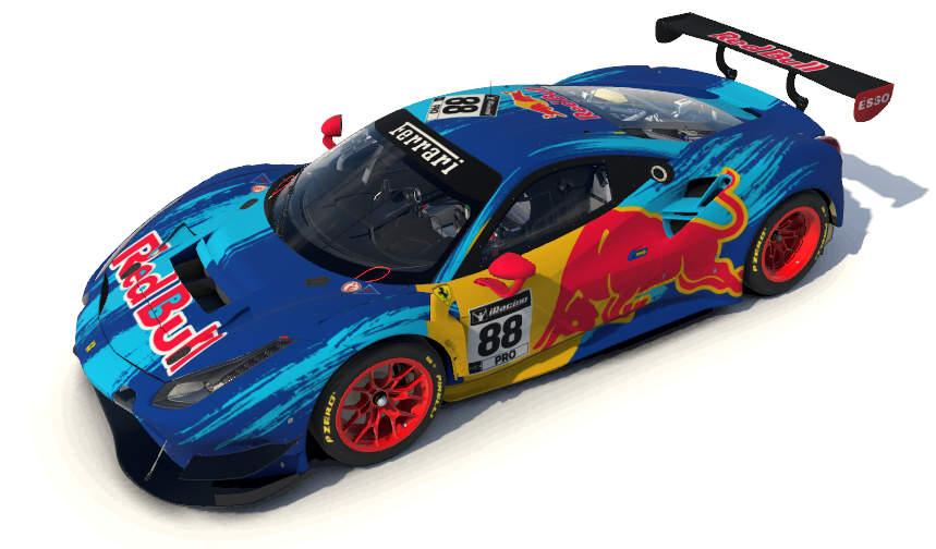 Preview of Red Bull Ferrari GT3 Evo by Paul V.