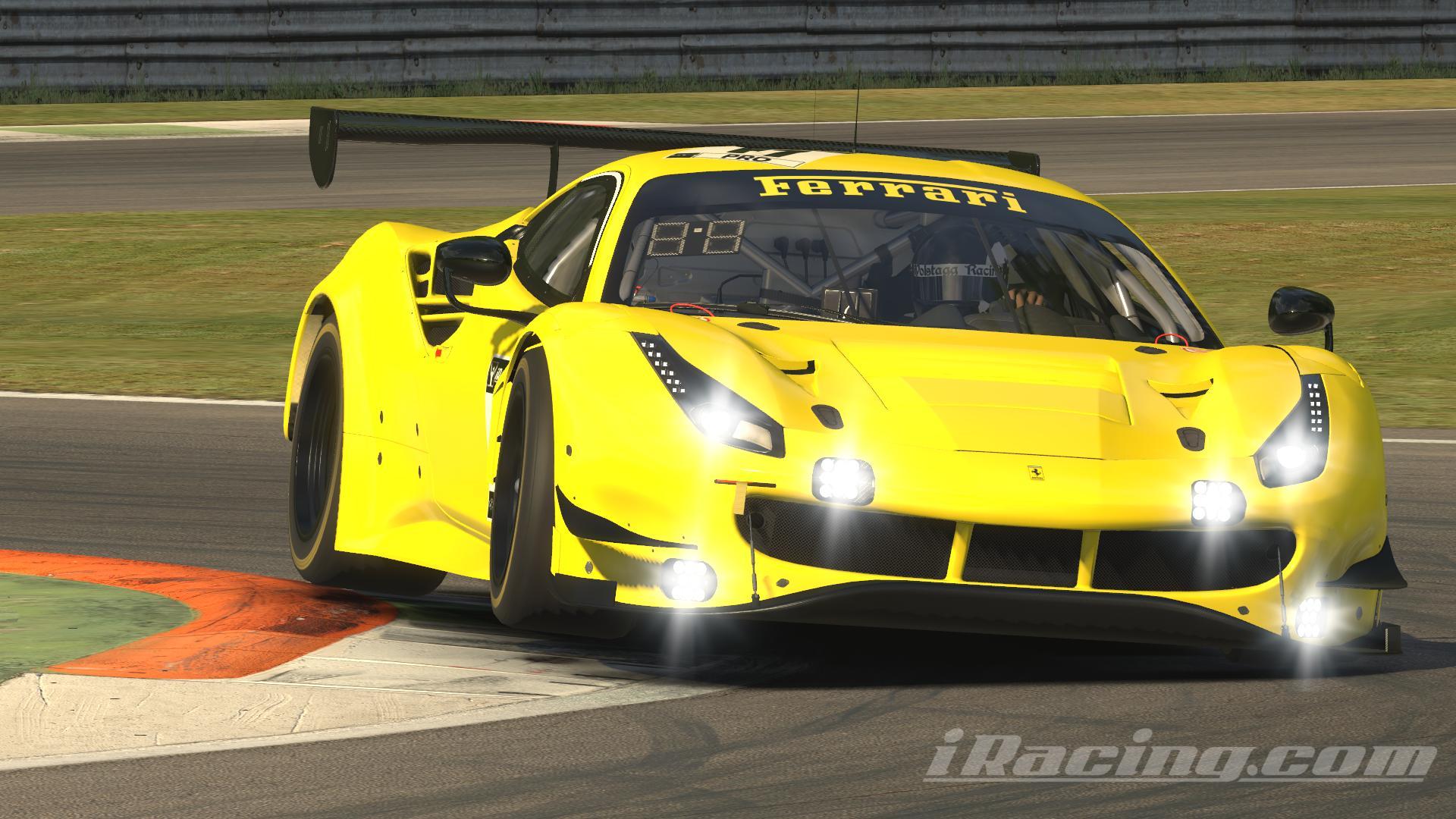 Preview of Ferrari EVO GT3 in Giallo Modena by Kimber Jansen