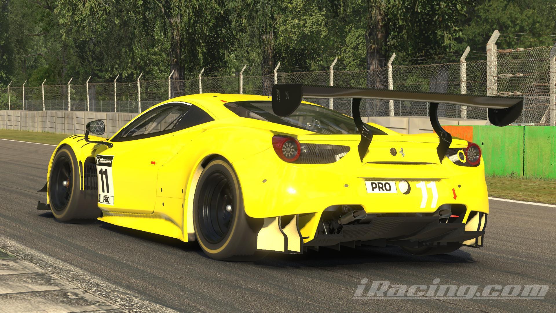 Preview of Ferrari EVO GT3 in Giallo Modena by Kimber Jansen