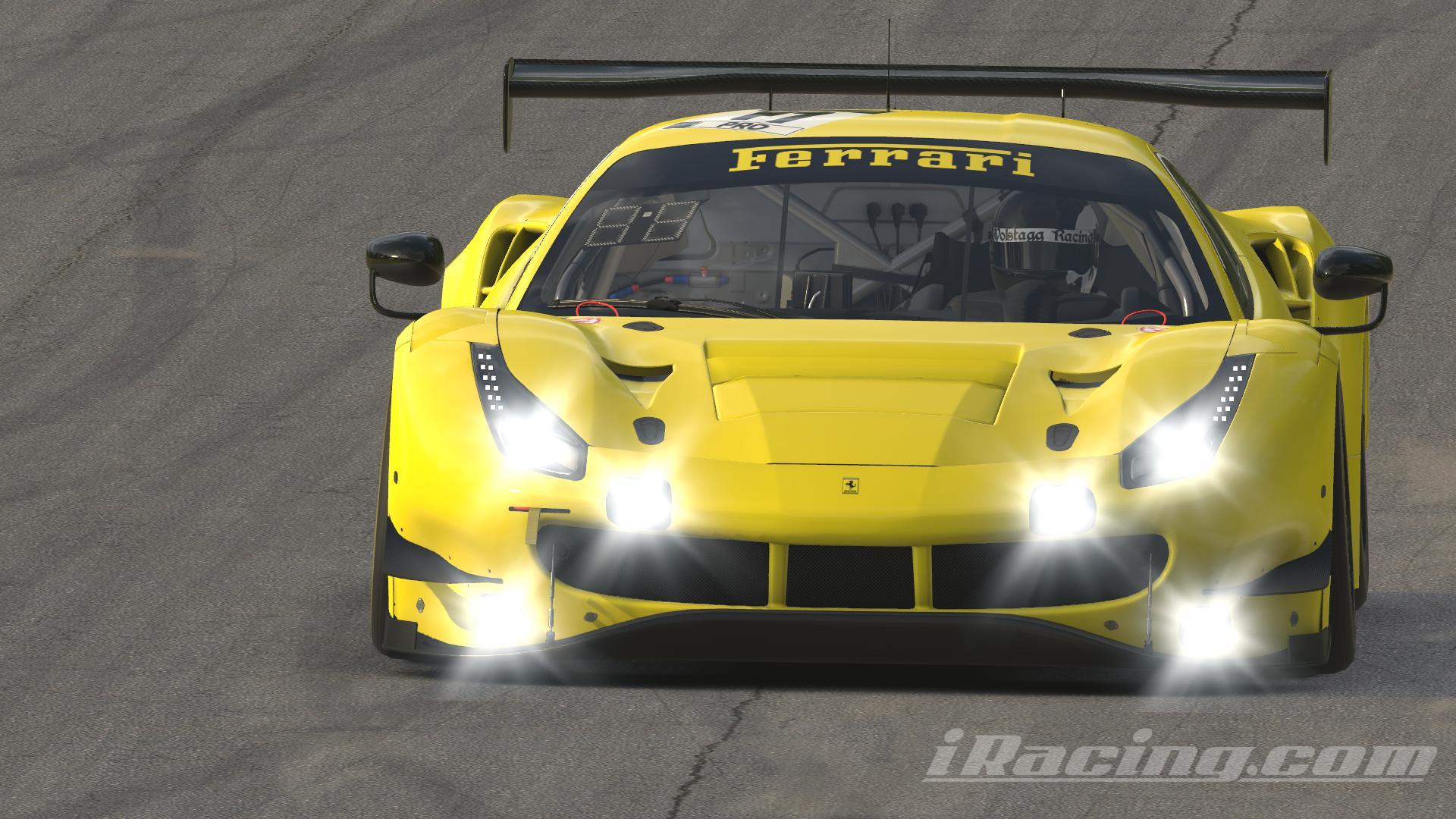 Preview of Ferrari EVO GT3 in Giallo Modena by Kimber Jansen