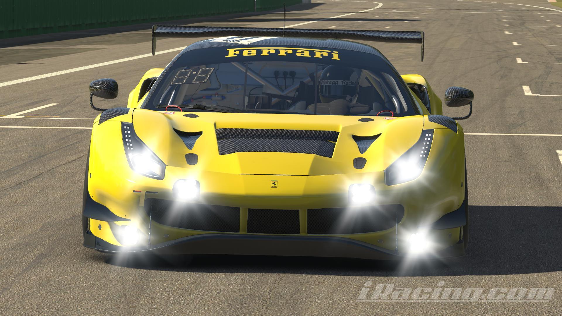 Preview of Ferrari EVO GT3 Giallo Modena Carbon by Kimber Jansen