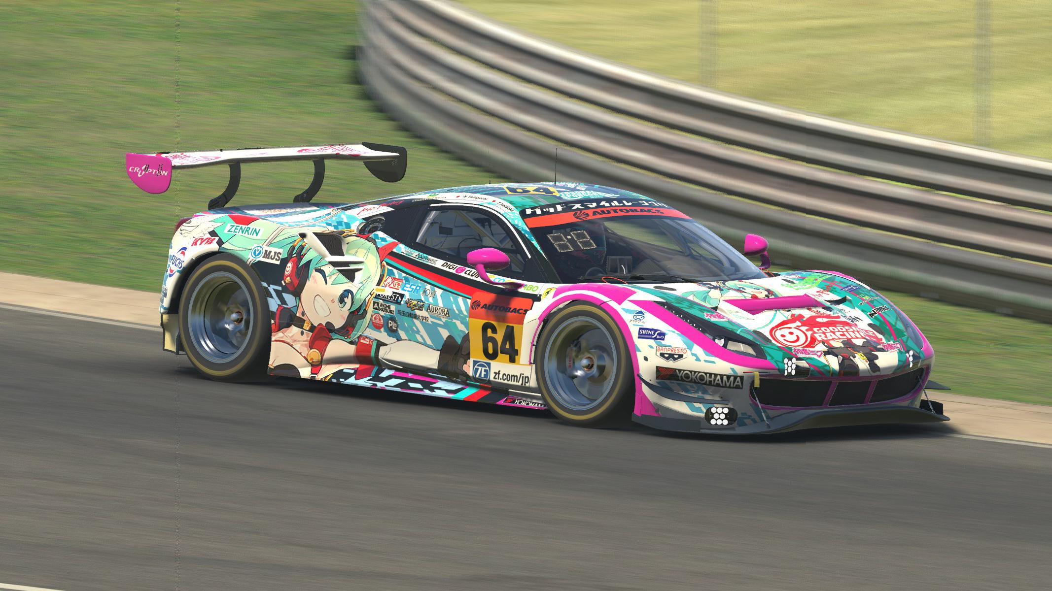 Preview of Goodsmile Racing 2020 Ferrari 488 GT3 EVO [Hatsune Miku GT Project] by Steve Tilbury