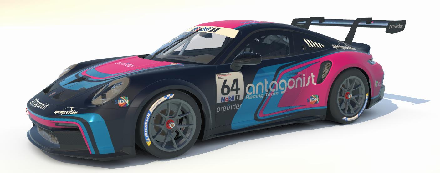 Preview of Antagonist Racing Team - Porsche 911 GT3 Cup (992) by Dennis Scholing
