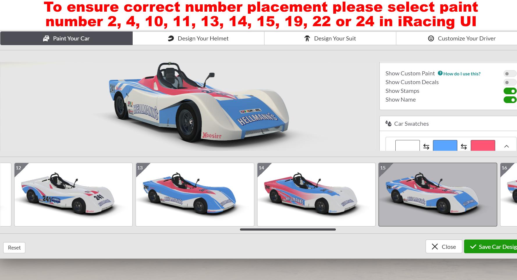 Spec Racer Ford Larrousse LH94 F1 by Jamie McGuiness Trading Paints