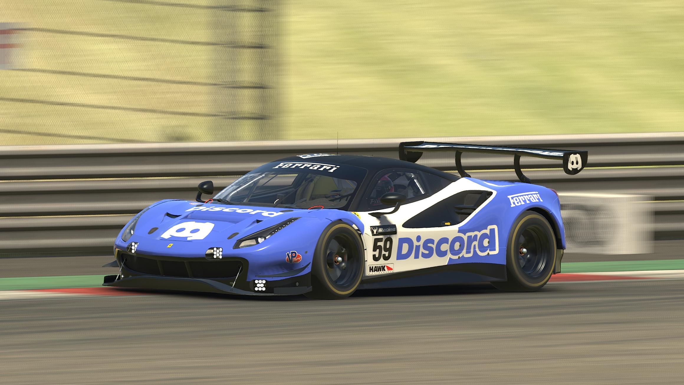 Preview of Discord Ferrari 488 GT3 Evo  by Blaine Sparling