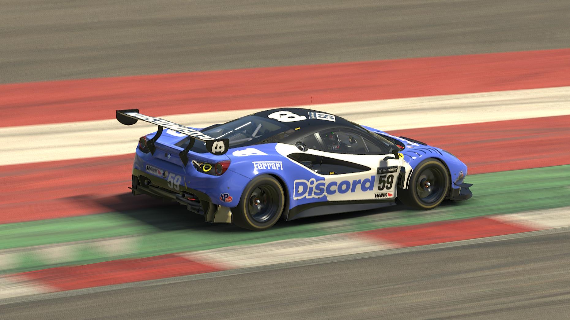 Preview of Discord Ferrari 488 GT3 Evo  by Blaine Sparling