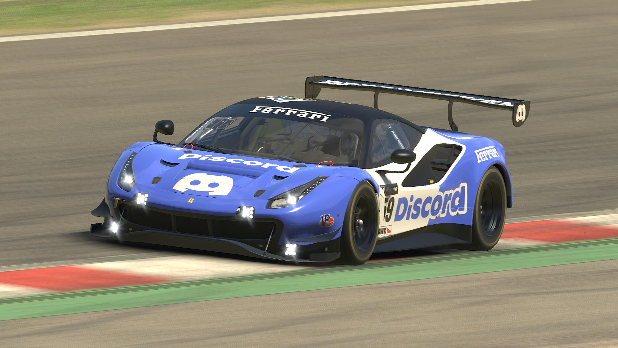 Preview of Discord Ferrari 488 GT3 Evo  by Blaine Sparling