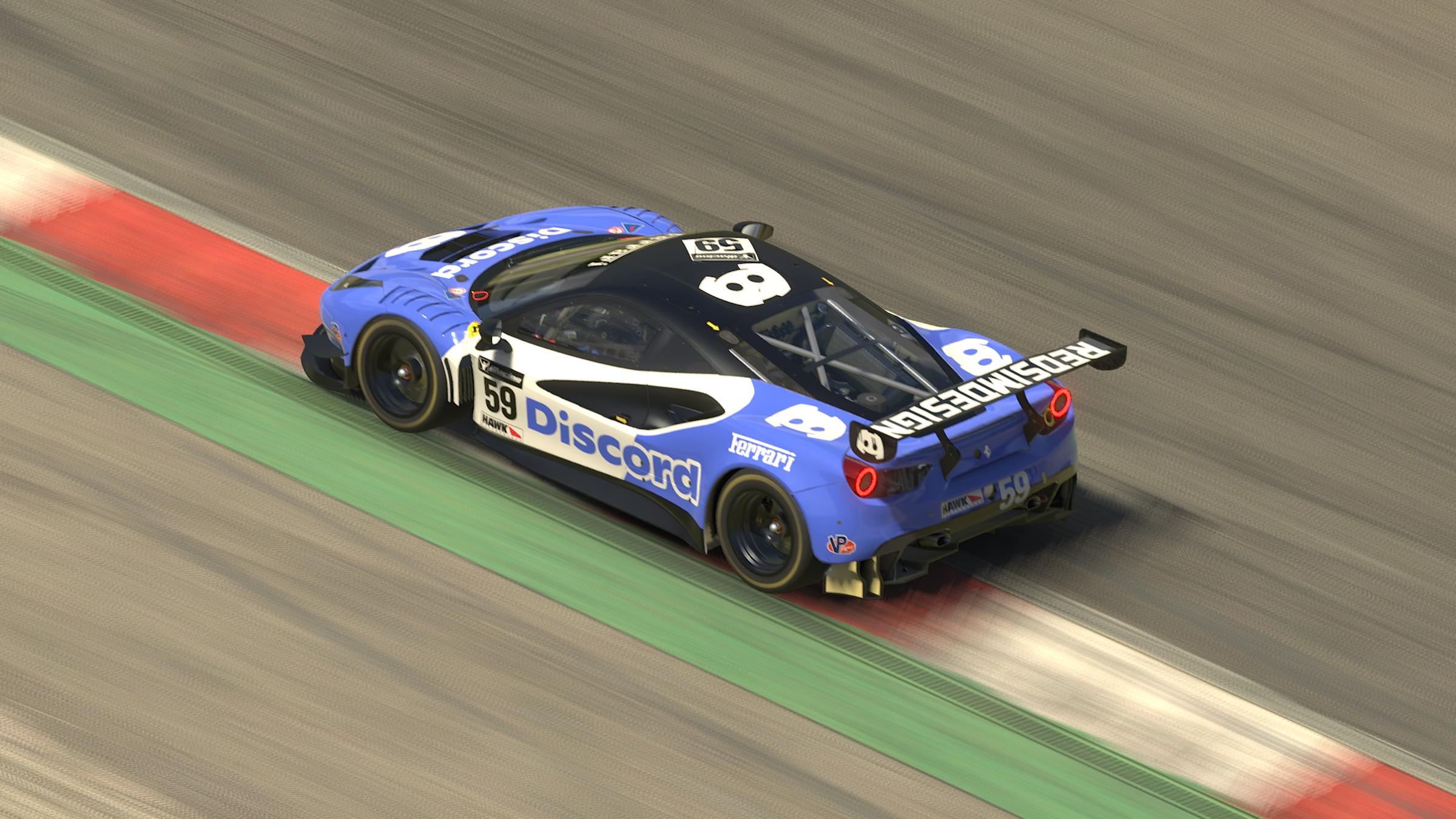 Preview of Discord Ferrari 488 GT3 Evo  by Blaine Sparling