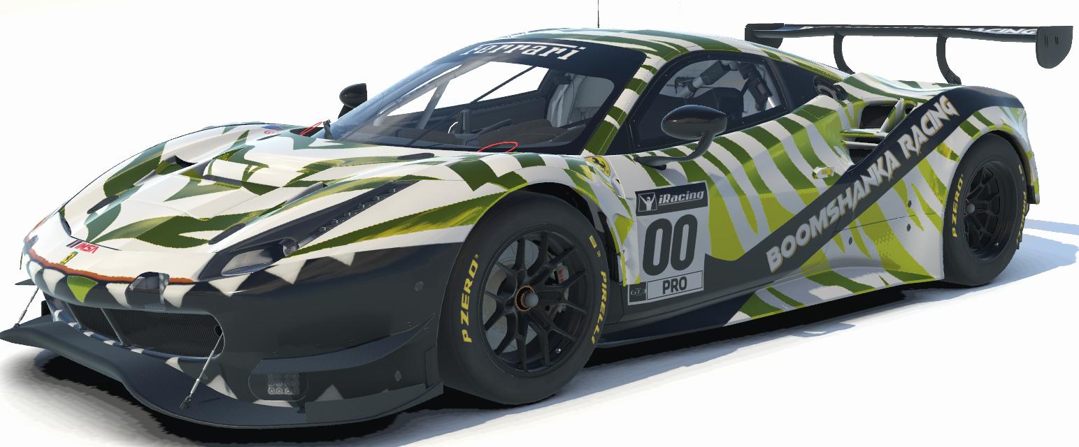 BOOMSHANKA RACING custom iRacing livery for IAN JACKSON-ALAW by Andrew ...